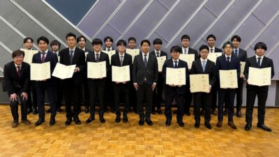 令和７年度学位記授与式（3/13）